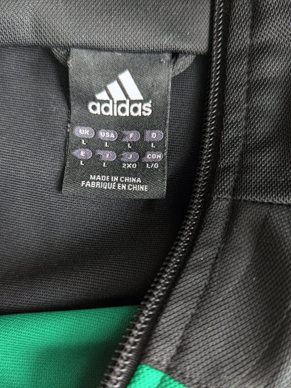 Adidas 2010 Mexico National Team Track Jacket Zip-Sweater (LARGE) - Picture 5 of 5